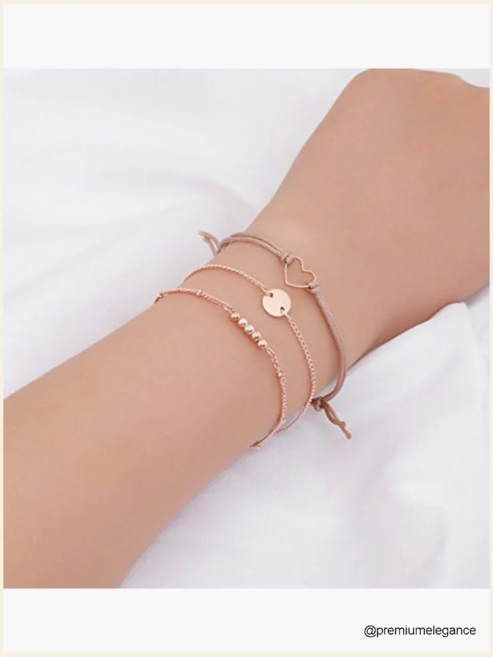 Layered Beaded Bracelet Set Stackable Wrap Bangle Jewelry Set